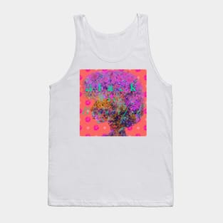 Black is Beautiful (Multicolored on Coral) Tank Top